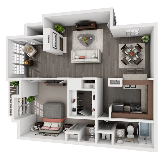 A4 Balcony/Sunroom 0319 floor plan